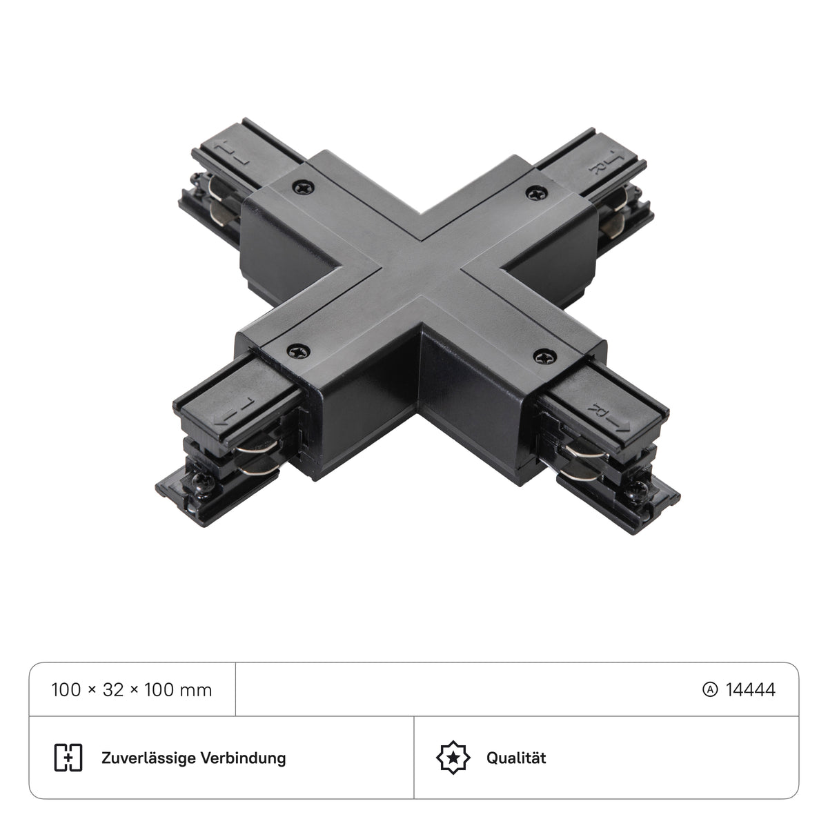 X-Verbinder, 100x100x32 mm